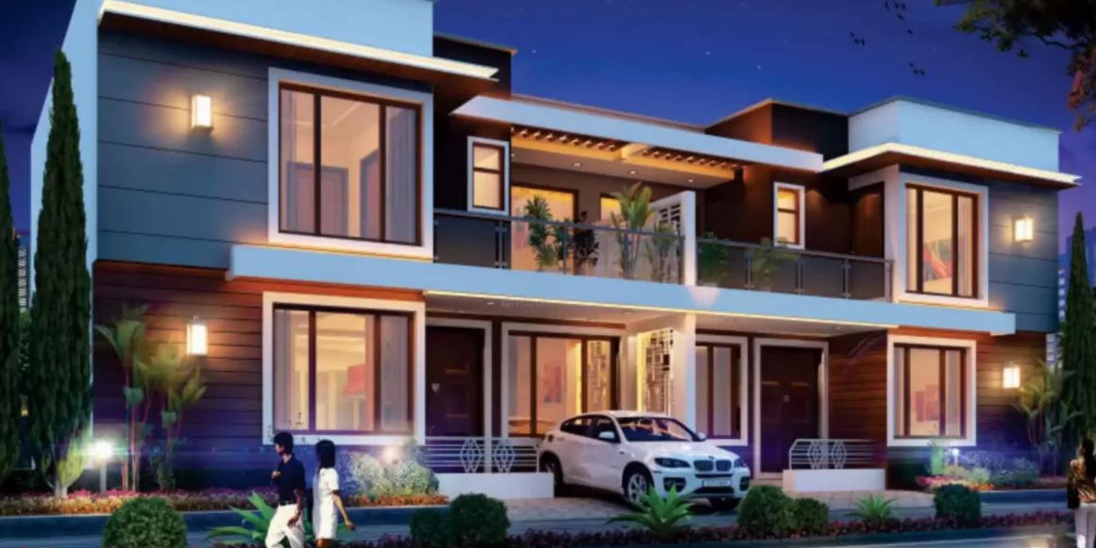 Sangwan Heights Villas Residential property, Raj Nagar Extension